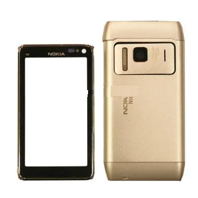 Πρόσοψη Nokia N8 Ασημί