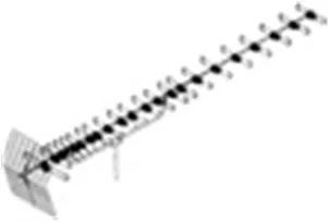 ANT-38480 ΕΞΩΤΕΡΙΚΗ ΚΕΡΑΙΑ ΚΛΕΙΣΤΟΥ ΔΙΠΟΛΟΥ UHF