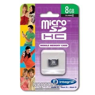 ΚΑΡΤΑ ΜΝΗΜΗΣ Micro SD Integral 8Gb