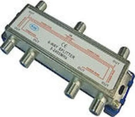 DK-960 ΔΙΑΚΛΑΔΩΤΗΣ ΜΕΤΑΛΛΙΚΟΣ, 6 ΔΡΟΜΩΝ, 5-1000MHZ 1:6