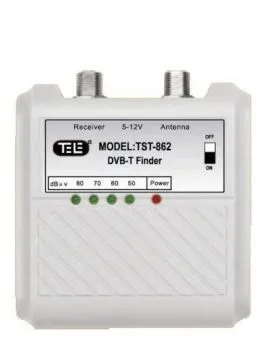 ΜΙΝΙ ΠΕΔΙΟΜΕΤΡΟ TELE TST-862 ΕΠΙΓΕΙΩΝ ΚΑΝΑΛΙΩΝ DVB-T - DIGITAL CHANNEL FINDER