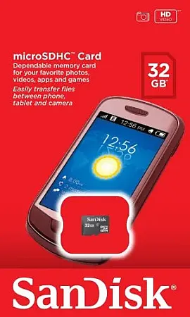 ΚΑΡΤΑ ΜΝΗΜΗΣ micro SD C4 sandisk 32Gb