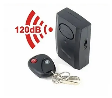 OEM J-8326 Κραδασμικός συναγερμός με σειρήνα 120dB και τηλεχειριστήριο καταλληλος για μηχανές / μοτοσυκλέτες / μπαγκαζιέρες / βιτρίνες