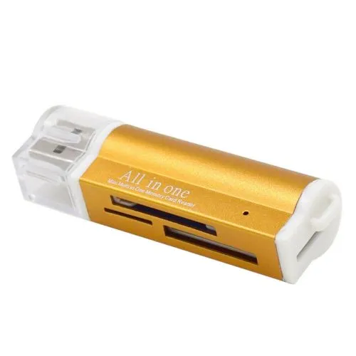 All in 1 Back to School USB Memory Card Reader Adapter for Micro SD SDHC TF M2 - Αναγνώστης καρτών μνήμης σε USB