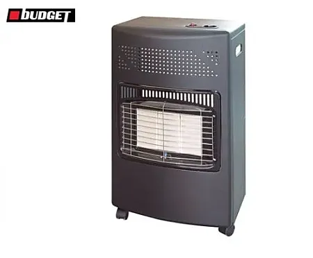 Σόμπα υγραερίου Budget HIG 4200 Watt Με εύκαμπτο σωλήνα και ρυθμιστή και 2 ΣΥΣΤΗΜΑΤΑ ΑΣΦΑΛΕΙΑΣ (Διακοπή σε έλλειψη Οξυγόνου και Διακοπή λειτουργίας σε περίπτωση ανατροπής)