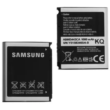 Γνήσια Μπαταρία Li-Ion Samsung AB603443CA 1000mAh Bulk