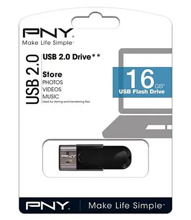 USB STICK 16GB PNY FD16GATT4-EF