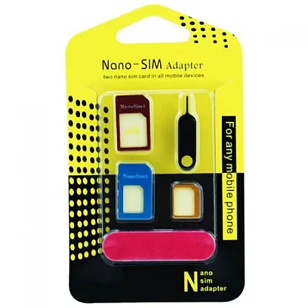 Nano SIM Adapter για όλα τα κινητά