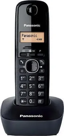 Ασύρματο Τηλέφωνο PANASONIC KX-TG1611 BLACK DECT/GAP