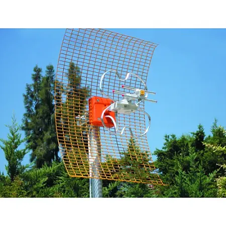 MISTRAL 0334 ΚΕΡΑΙΑ ΠΛΕΓΜΑ UHF τύπου ανακλαστήρα ( πλέγμα ) Υψηλή απολαβή σε μικρές διαστάσεις - Eξωτερική κεραία τηλεόρασης με πλέγμα 40χ60, υψηλής απολαβής 10dBi UHF DVB-T TV 4G LTE Digital