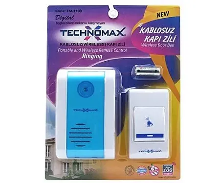Ασύρματο κουδούνι TECHNOMAX TM1100