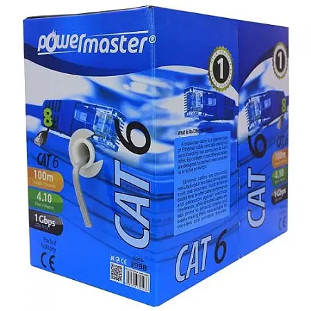 100 ΜΕΤΡΑ ΚΑΛΩΔΙΟ POWERMASTER CAT6 ETHERTET CABLE