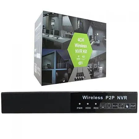 POWERMASTER ΣΕΤ 4 ΤΕΜ. WIRELESS IP ΚΑΜΕΡΑ + 1080 NVR Καταγραφικό