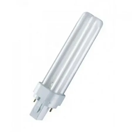 ΛΑΜΠΑ DULUX D 26W/840 OSRAM ΤΥΠΟΣ PL ΛΑΜΠΑ ΟΙΚΟΝΟΜΙΑΣ 26W ΣΥΜΠΑΓΗΣ ΦΘΟΡΙΣΜΟΥ 4000K Λευκό ενδιάμεσο 220V