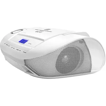 Ραδιόφωνο Μπαταρίας & Ρεύματος 2 x 1.5W με Αναπαραγωγή από CD & USB ECG CDR800U White