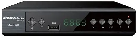 Επίγειος Δέκτης Golden Media MANIA 818 T2 H.265 HEVC
