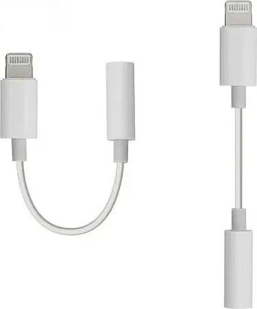 Lightning male - 3.5mm female (AD01) Προσαρμογέας AUDIO lightning για ακουστικά Jack 3.5mm EZRA AD01