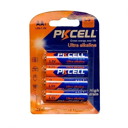 Ενισχυμένες Αλκαλικές Μπαταρίες AA PKCELL Ultra Alkaline AA-LR6