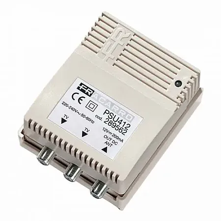 FRACARRO ΤΡΟΦΟΔΟΤΙΚΟ ΕΝΙΣΧΥΤΩΝ ΙΣΤΟΥ PSU-412 12V/200mA (συμβατό και με ELIKA AGC)