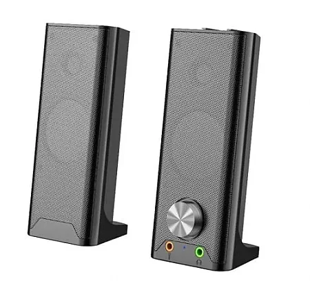 YM-V181/B Multimedia ηχεία 2.0 2x3W, Απόκριση συχνότητας 100Hz-20KHz Είσοδος: AUX & BLUETOOTH Τροφοδοσία μέσω USB