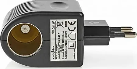 NEDIS WACA12V Power Socket Car Adapter 13.5V DC 500mAh
