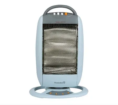 ΣΟΜΠΑ ΑΛΟΓΟΝΟΥ HAUSBERG HB-8401 HALOGEN HEATER 400W / 800W / 1200W ΜΕ ΔΥΝΑΤΟΤΗΤΑ ΑΥΤΟΜΑΤΗΣ ΠΕΡΙΣΤΡΟΦΗΣ