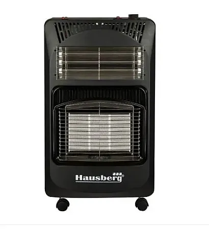 2in1 ΥΠΕΡΥΘΡΗ ΣΟΜΠΑ ΥΓΡΑΕΡΙΟΥ 4200W ΚΑΙ ΥΠΕΡΥΘΡΟ ΘΕΡΜΑΝΤΙΚΟ QUARTZ 1500W ΜΑΖΙ HAUSBERG HB-1020NG LPG STOVE BLACK (ΣΥΝΟΛΙΚΗ ΘΕΡΜΙΚΗ ΙΚΑΝΟΤΗΤΑ 5700W) ΤΕΧΝΟΛΟΓΙΑΣ INFRARED REFLECTOR ME 3 ΣΥΣΤΗΜΑΤΑ ΑΣΦΑΛΕΙΑΣ