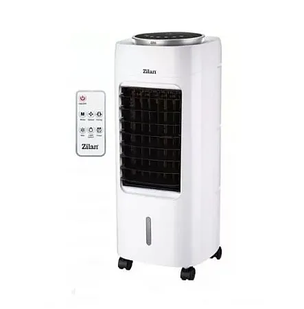 Τροχήλατο Air Cooler 65W 3 σε 1 με Τηλεχειριστήριο Zilan ZLN1314 White