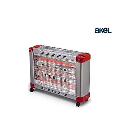 Επιδαπέδιο Θερμαντικό Χαλαζία 2900W Akel AS1210 χωρίς Τηλεχειρσμό