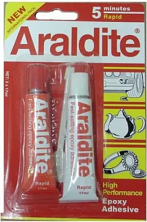 Εποξική κόλλα 2 συστατικών Araldite Epoxy Universal Glue