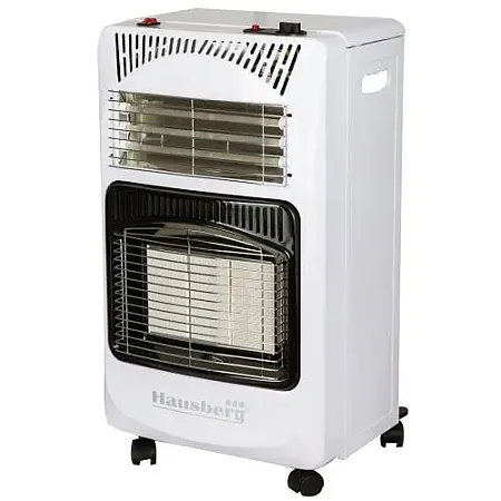 HAUSBERG HB-1020AB Σόμπα Υγραερίου 2 in 1 Με έξτρα θερμαντικό Quartz Υπέρυθρης Τεχνολογίας