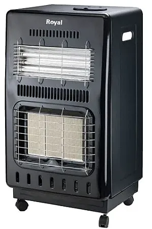 ROYAL RS42Q Σόμπα Υγραερίου 2 in 1 Με έξτρα θερμαντικό Quartz Υπέρυθρης Τεχνολογίας