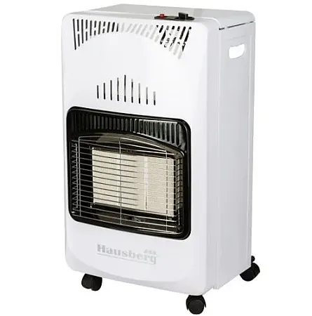 Σόμπα Υγραερίου 4200W με Κεραμικές Πλάκες Θέρμανσης Hausberg HB-1010AB White