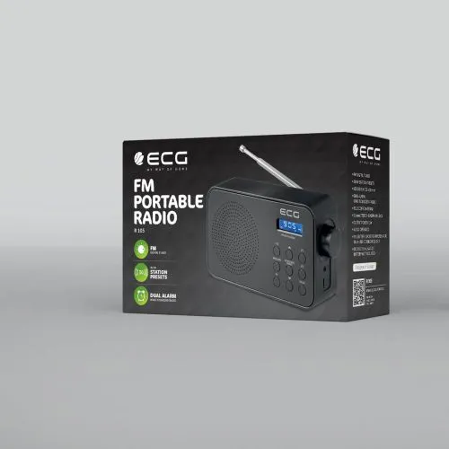 Ραδιόφωνο με LCD οθόνη R105 ECG