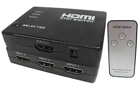 ΕΠΙΛΟΓΕΑΣ HDMI 3:1 HDV-301N ΜΕ ΤΗΛΕΧΕΙΡΙΣΤΗΡΙΟ