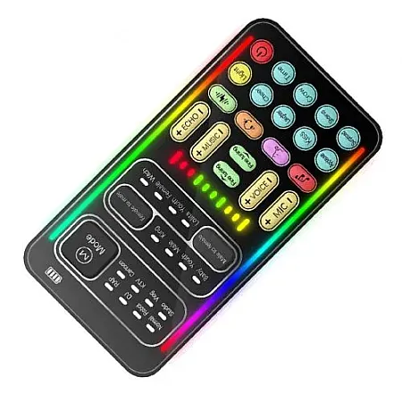 VCD-1080 Σύστημα Αλλαγής Φωνής με 10 λειτουργίες αλλαγής ήχου και 8 διασκεδαστικά ηχητικά εφέ - Handheld Voice Changer ABS Multifunctional Sound Disguiser With 8 Sound Effects