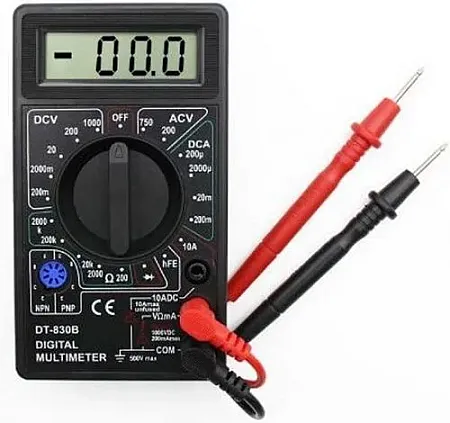 DT-830B Ψηφιακό Πολύμετρο με Μέτρηση AC / DC / Αντίστασης UNIVERSAL OEM