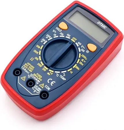 DPM DT33D Ψηφιακό Πολύμετρο με Buzzer με Μέτρηση AC / DC / Αντίστασης