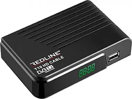 Redline T10 Ψηφιακός Δέκτης Mpeg-4 HD (720p) με Λειτουργία PVR (Εγγραφή σε USB) Σύνδεσεις SCART / USB