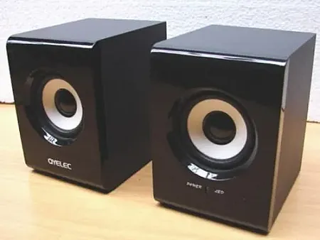 ΗΧΕΙΑ PC STEREO QYELEC QY-1168 2.0 ΜΕ ΕΝΙΣΧΥΤΗ 6 Watt
