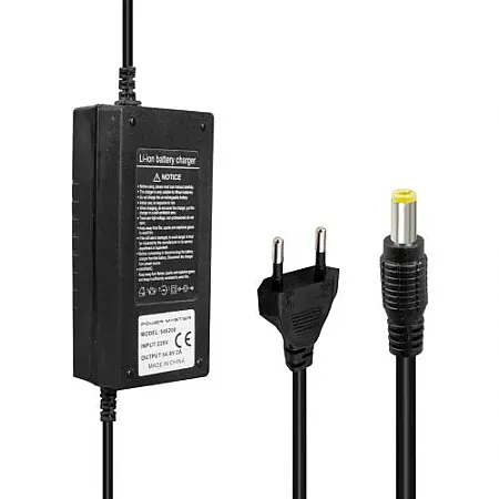 Φορτιστής Ηλεκτρικού Ποδηλάτου 54.6V / 2A PowerMaster 546200