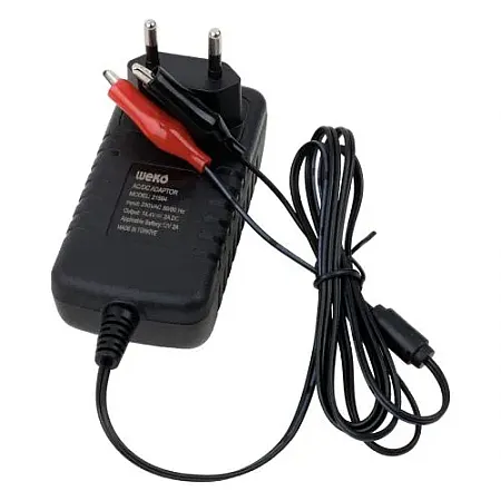 Φορτιστής Μπαταριάς Μολύβδου 12V - 14.4V / 2A Weko 21594