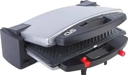 CVS DN-3557 ΤΟΣΤΙΕΡΑ GRANITE ΨΗΣΤΙΕΡΑ 2 σε 1 με άνοιγμα πλάκων 180 μοίρες