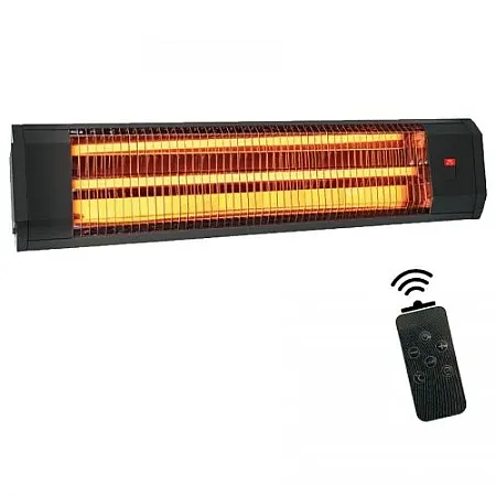 Επιτοίχιο Θερμαντικό Υπερύθρων 1800W Kumtel Micatronic MVR-1800 με Τηλεχειρηστήριο