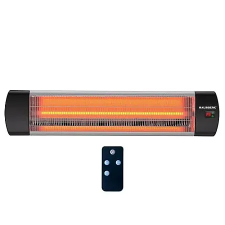 Επιτοίχιο Θερμαντικό Υπερύθρων 2000W Hausberg HB-8553AL με Τηλεχειρισμό