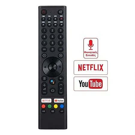 Remote Controller TESLA LED Android TV Τηλεχειριστήριο με Φωνητικές Εντολές Τύπου ORIGINAL