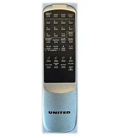 REMOTE CONTROLLER UNITED DVD ORIGINAL Τηλεχειριστήριο