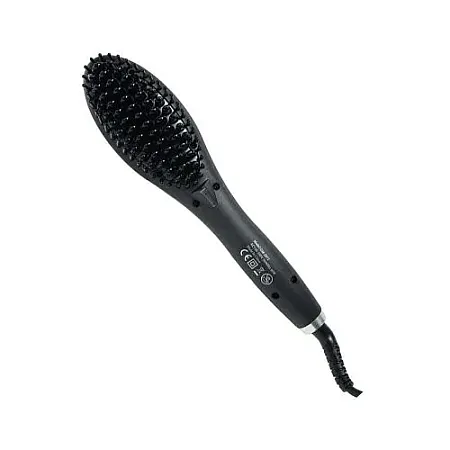Pro Gemei GM-2972 Professional Hair Straightener Brush - Επαγγελματική βούρτσα ισιώματος μαλλιών με LCD DISPLAY