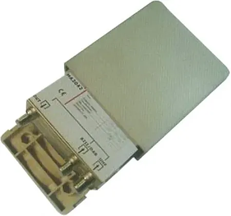 FULL SET ΙΣΧΥΡΟΣ ΕΞΩΤΕΡΙΚΟΣ ΕΝΙΣΧΥΤΗΣ ΚΕΡΑΙΑΣ MA-2042 (με Τροφοδοτικό) UHF VHF DAB 34dB (108dBμV) Ρυθμιζόμενος