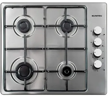 Επιτραπέζια Εστία με 4 καυστήρες Υγραερίου KUMTEL LX-420F INOX 4 GAS COOKER